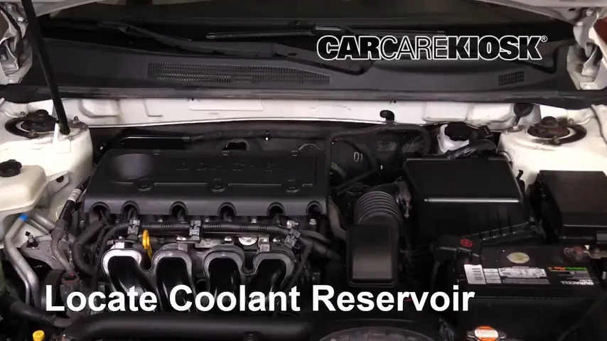 2009 Kia Optima EX 2.4L 4 Cyl. Coolant (Antifreeze)